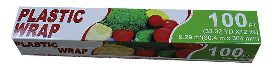 Plastic Wrap en Rollo de 30cms x 30 mts.Caja de 100. Caja de 100 Unidades
